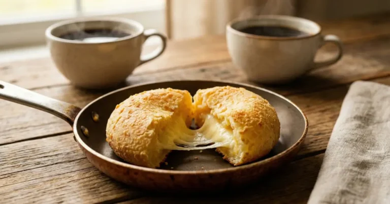 pão de queijo de frigideira