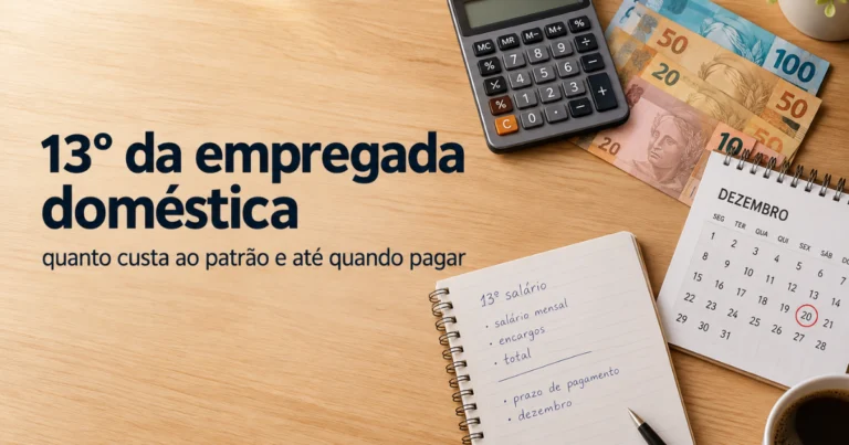 13º salário da empregada doméstica